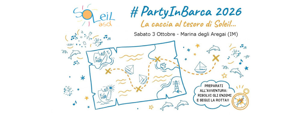 Soleil-ASD-PartyInBarca2026-aregai-sabato-3-ottobre
